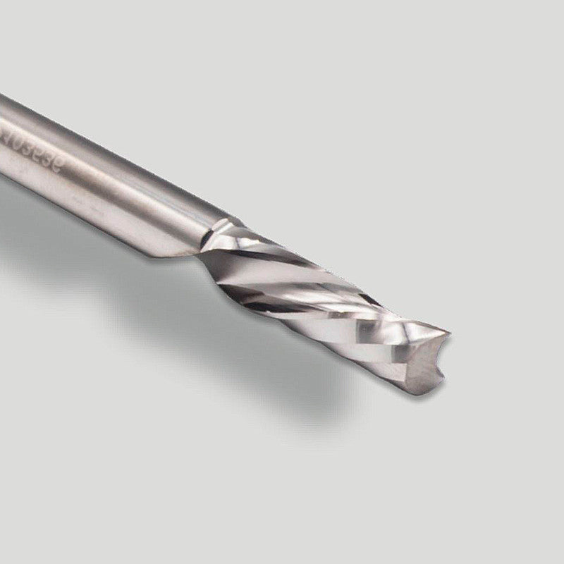 Multix PRO: carbide milling cutter 4 mm Ø, 4 mm shank x 20 mm cutting length, 1 flute, positive helix