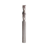 Endurance Downcut HPC : fraise carbure Ø 4 mm, queue 6 mm x longueur de coupe 16 mm, 2 dents, hélice négative