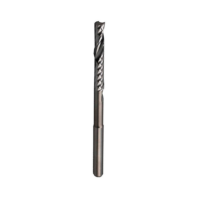 Multix PRO XL : fraise carbure Ø 6 mm, queue 6 mm x longueur de coupe 42 mm, 1 dent, hélice positive