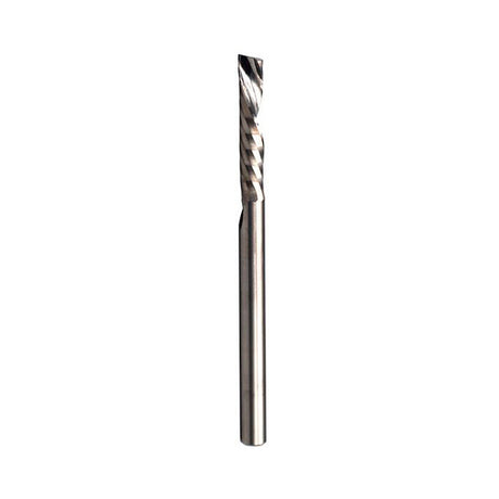 Multix PRO négative : fraise carbure Ø 4 mm, queue 4 mm x longueur de coupe 12 mm, 1 dent, hélice négative