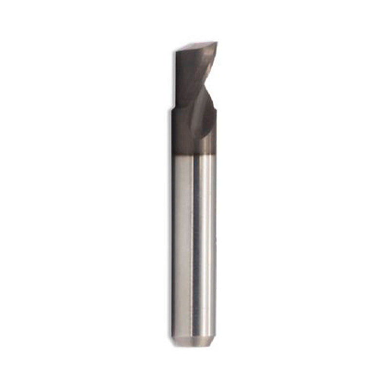 ALU Endurance CC: fresa de carburo recubierta de 4 mm Ø, mango 6 mm x longitud de corte 6 mm, 1 f, hélice positiva