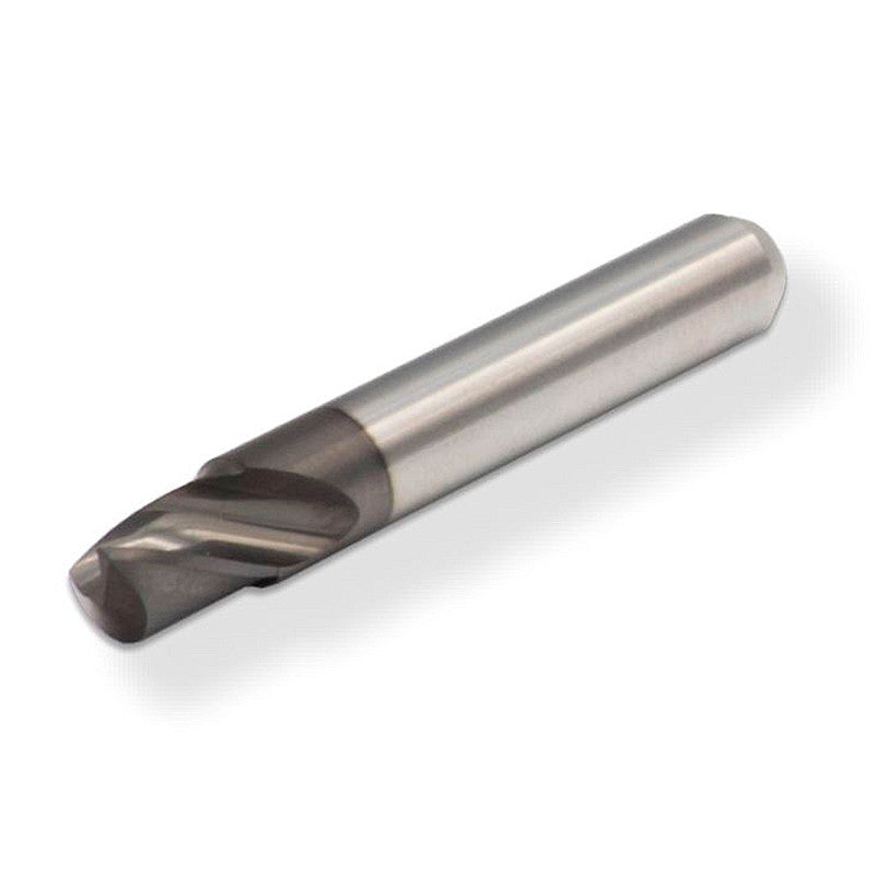 ALU Endurance CC: fresa de carburo recubierta de 4 mm Ø, mango 6 mm x longitud de corte 6 mm, 1 f, hélice positiva