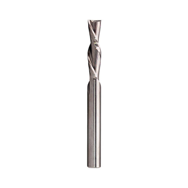 Endurance Downcut HPC : fraise carbure 6 mm Ø, queue 6 mm x longueur de coupe 12 mm, 2 dents, hélice négative