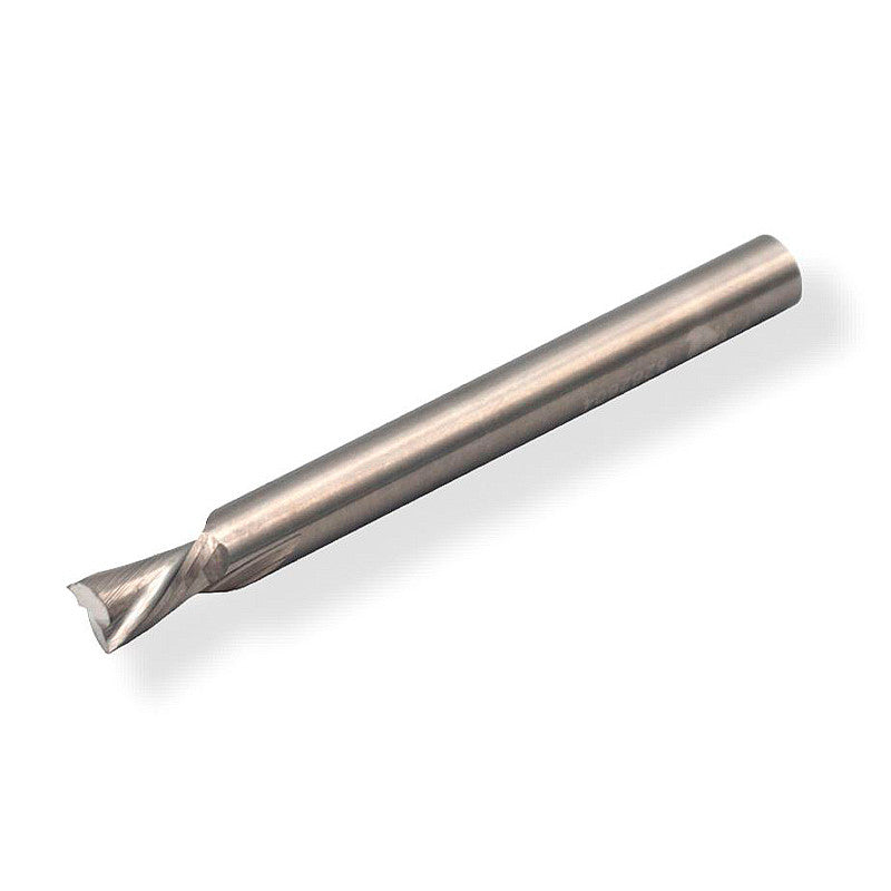 Endurance Downcut HPC : fraise carbure 6 mm Ø, queue 6 mm x longueur de coupe 12 mm, 2 dents, hélice négative