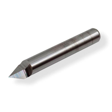 Multix Graver : fraise carbure 0,2 mm Ø, queue 6 mm x longueur 40 mm, 1 dent, angle 60°