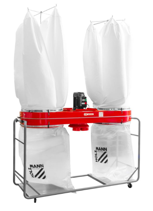 Aspirateur à copeaux Holzmann ABS8000PRO_400V 2 sacs