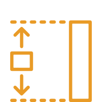 Hauteur utile de la zone de travail