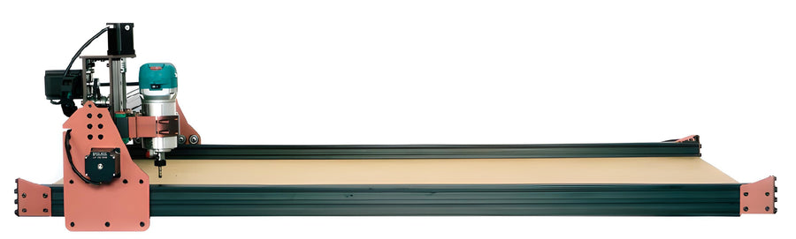 Fresadora CNC RedFox — vista lateral