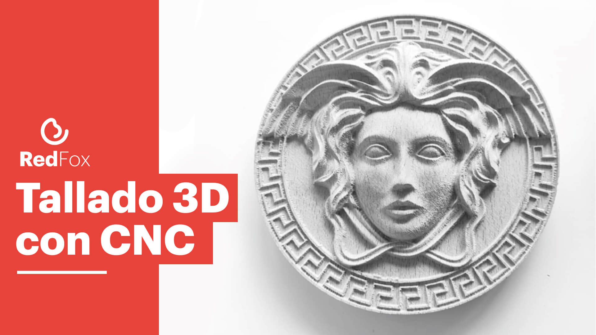 Vídeo de YouTube: tallado 3D con Red Fox CNC