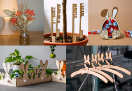 Get inspired with these Spring crafts using your CNC laser cutting and engraving machine