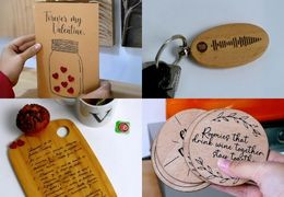 Customise Valentine’s Day projects with your laser engraving and cutting CNC machine